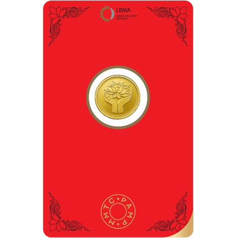MMTC PAMP 2 GM 24Kt Gold Coin 