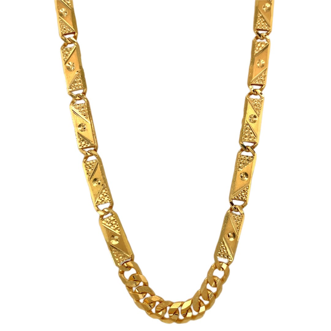22kt Fancy Gold Chain