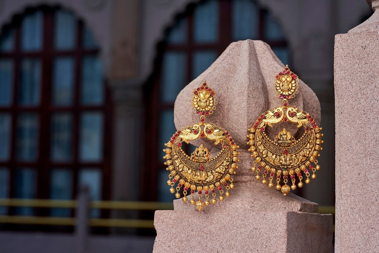 Chetmani Temple Earrings