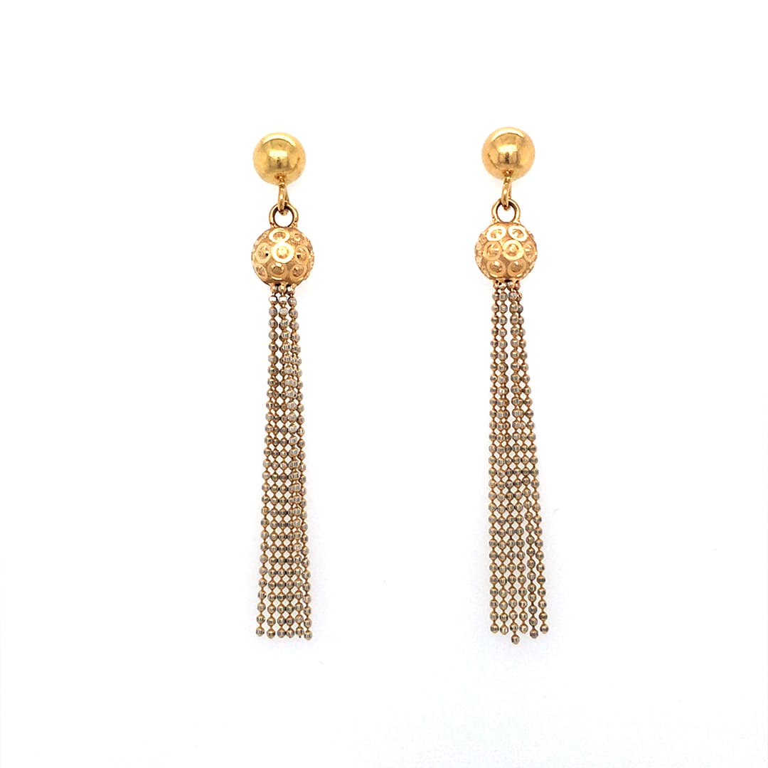 22kt Fancy Gold Earrings