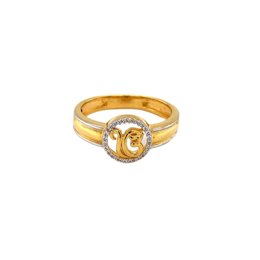18kt Fancy Gold Ring
